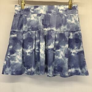 Garb Blue White Tie Dye Skirt Golf Skort Age 13-14 Adolescent/Teen UPF 50+ NWT